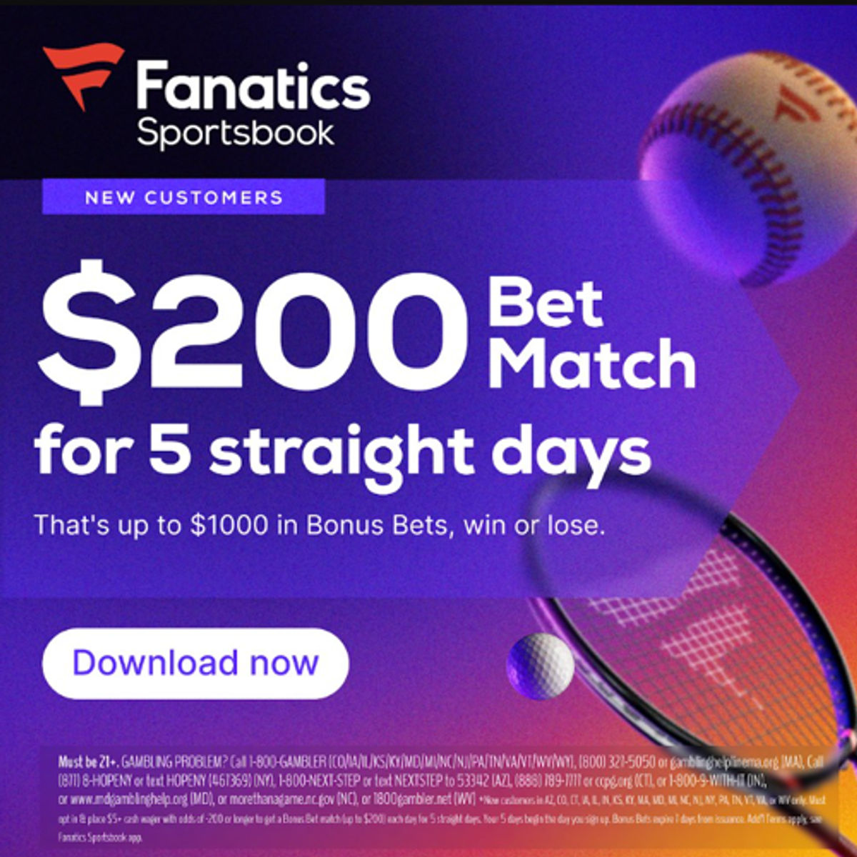 Fanatics Sportsbook Bonus