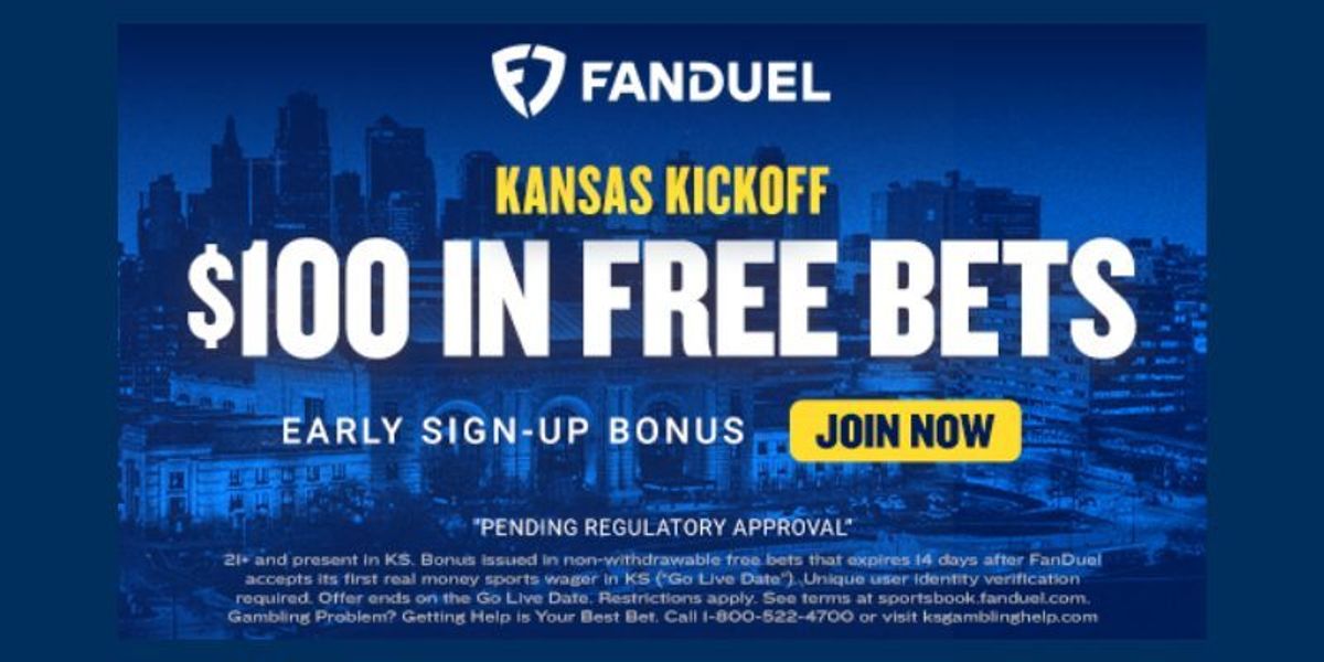 Fanduel $100 IN FREE BETS