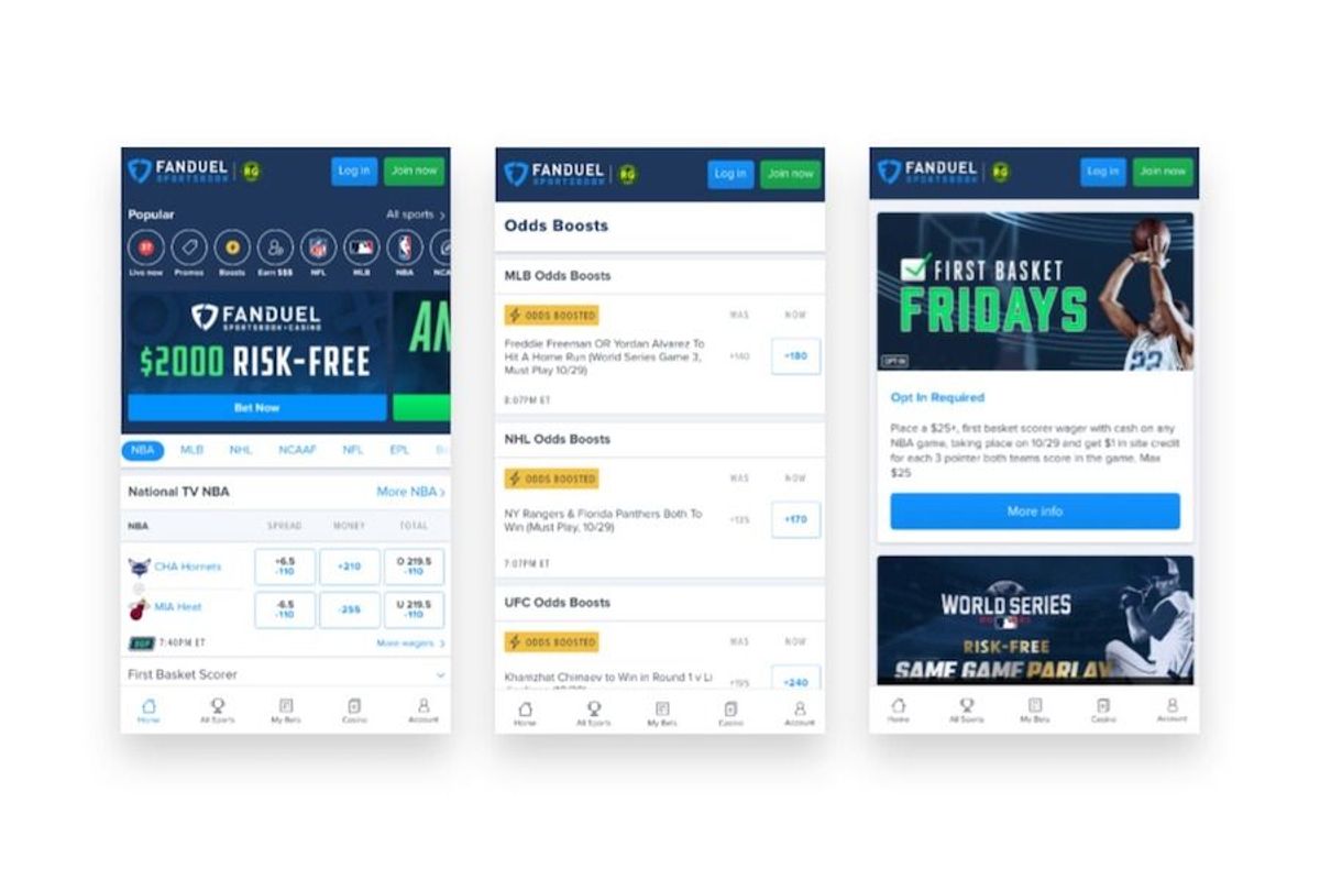 Fanduel sportsbook app