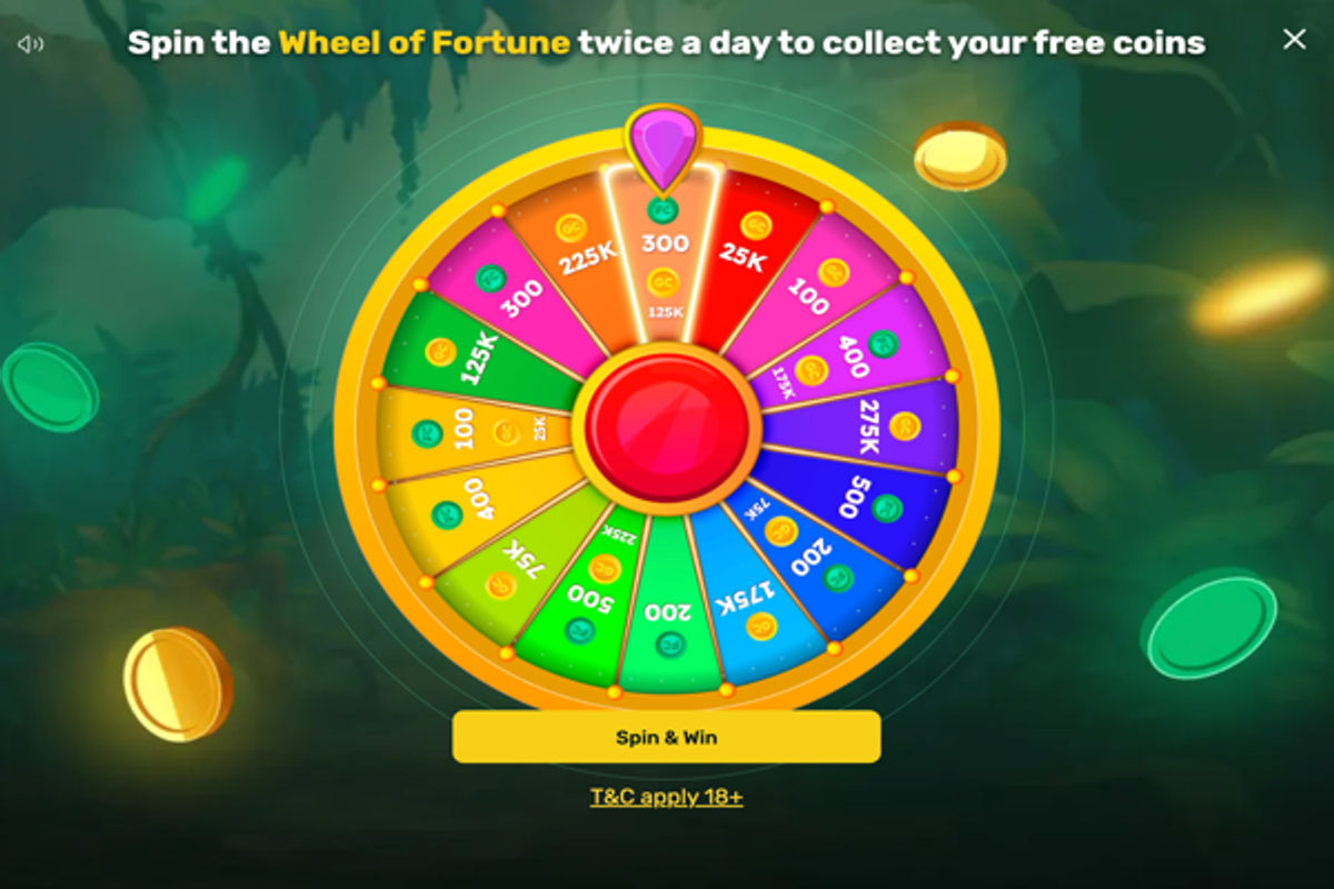 Fortune Wheelz Daily Bonus