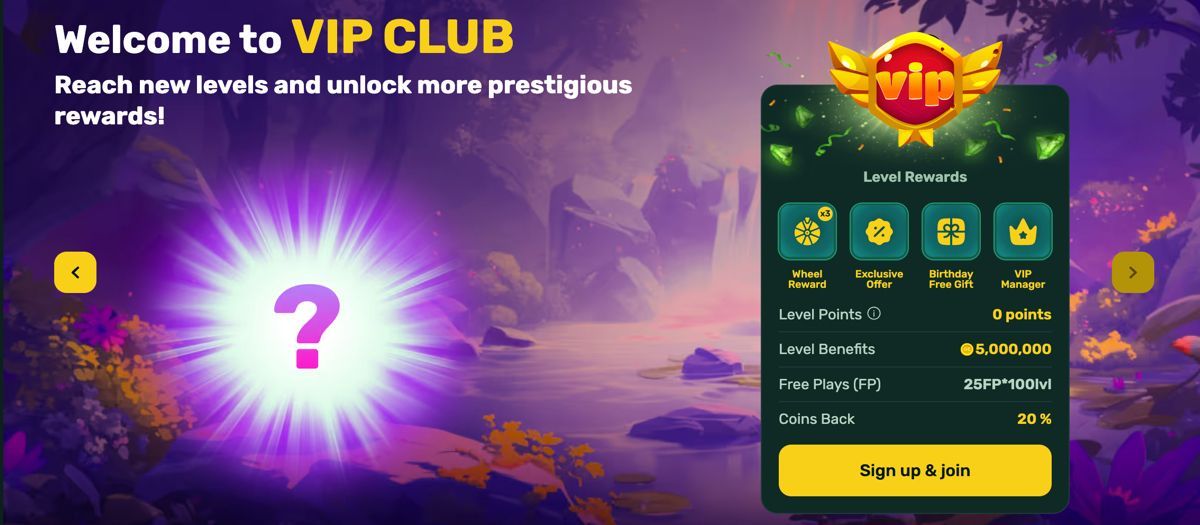 Fortune Wheelz VIP Club