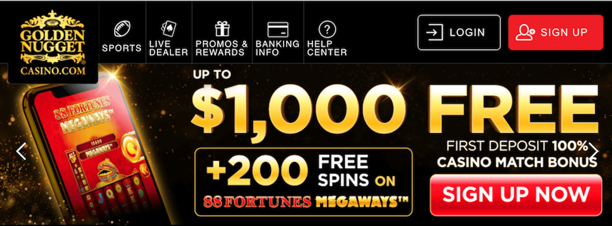 Golden Nugget Casino Promo & Bonus