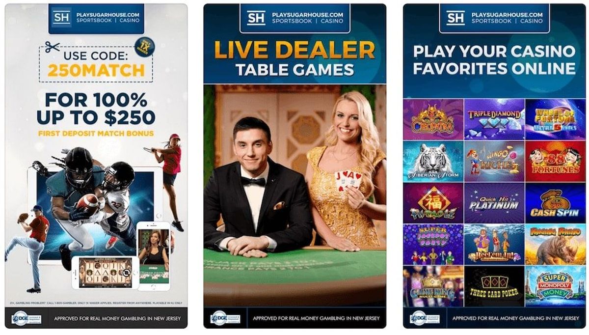 SugarHouse Casino App