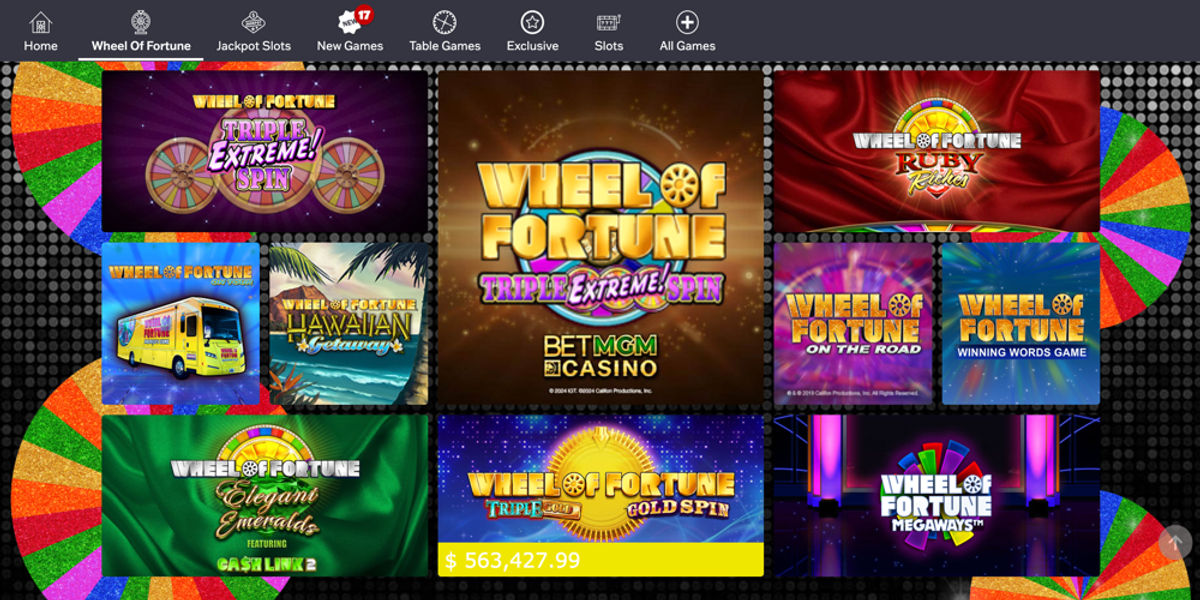 Wheel of Fortune Slot Games