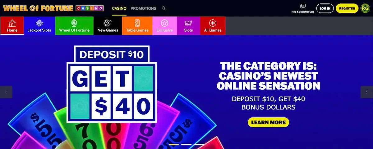Wheel of Fortune Online Casino | Pros & Cons and Bonus Promo Code