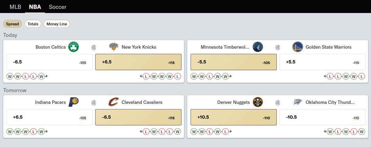 With the BetMGM Easy Parlay feature, users can put together multi-sport parlays in one place.