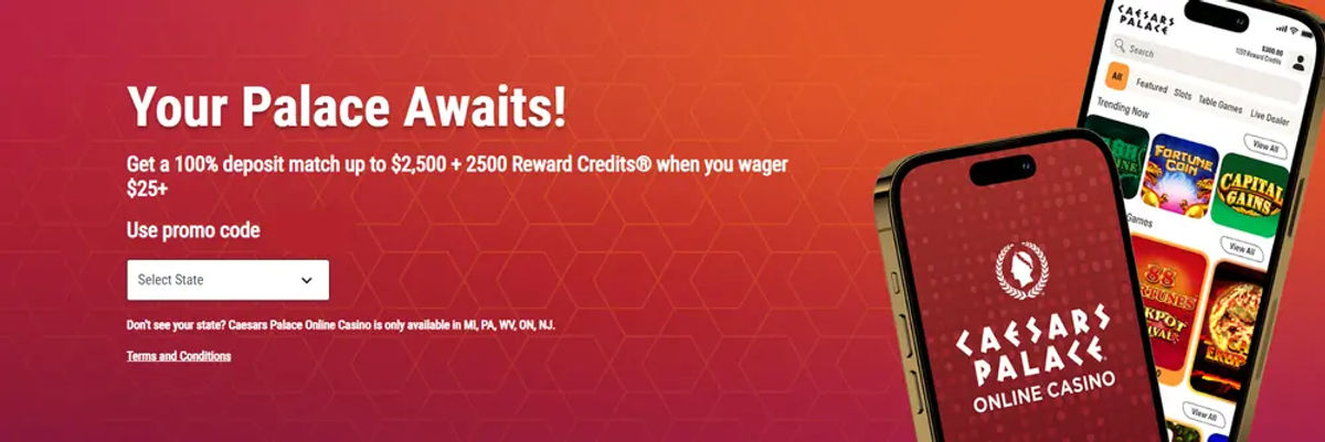 caesars casino deposit bonus