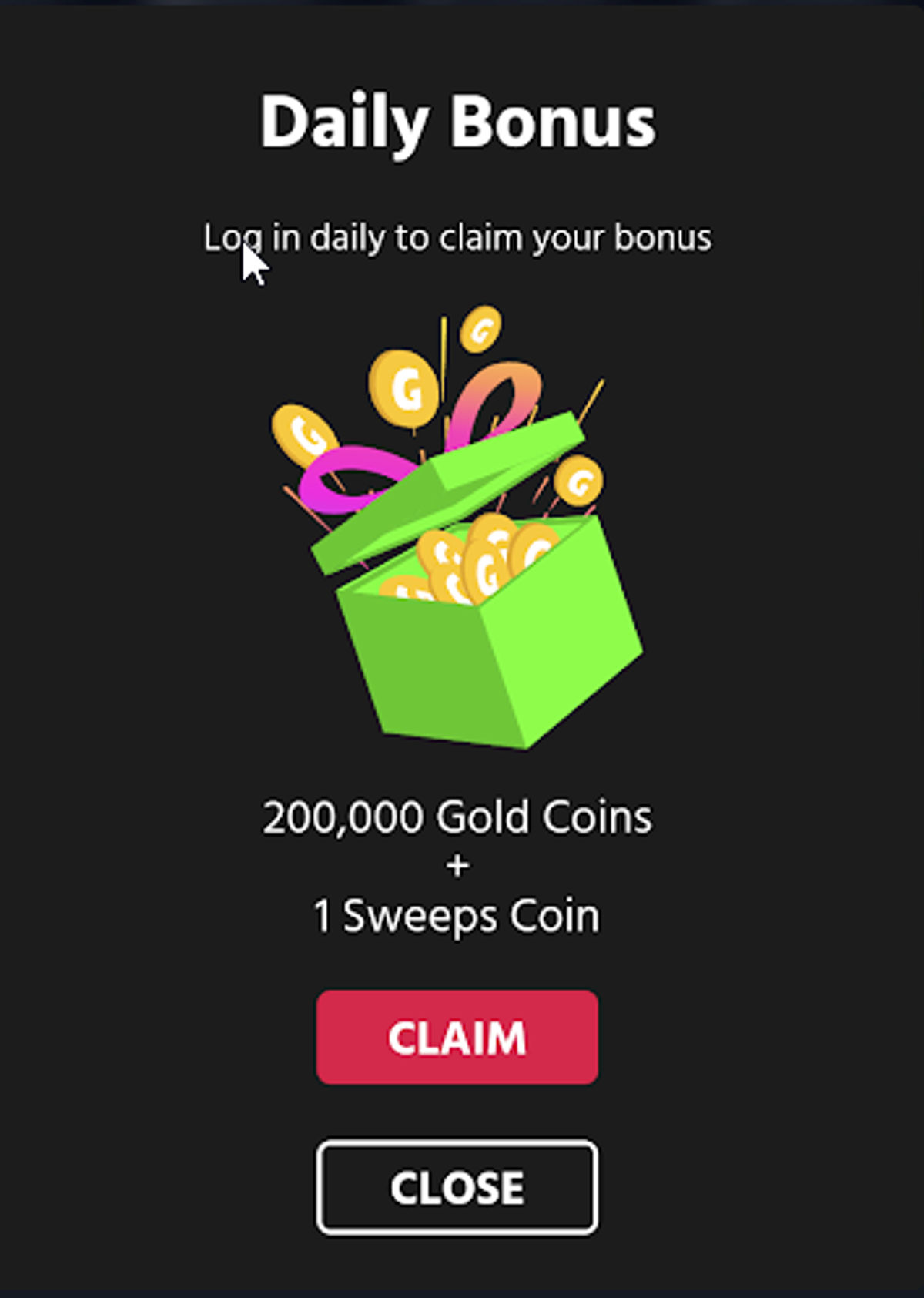 daily bonus at chumba