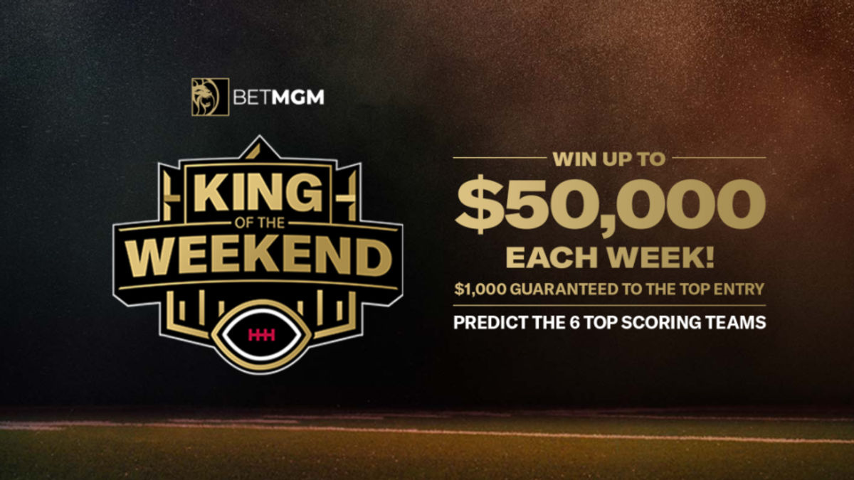 King of the Weekend Bonus — $50,000 Grand Prize