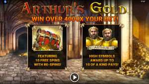 Arthurs Gold Slot Logo