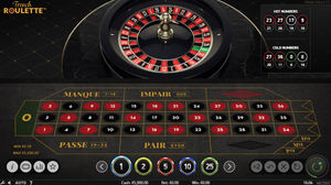 French Roulette Slot Playing Table