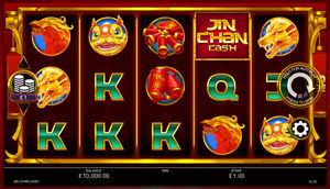 Jin Chan Cash Slot Playing Grid
