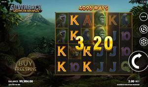 Silverback Multiplier Mountain Slot Win