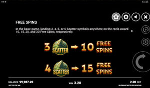 Silverback Multiplier Mountain Slot Free Spins