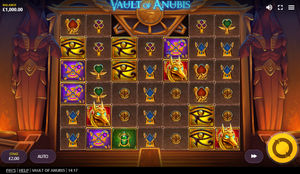 Vault of Anubis Slot Playing Grid