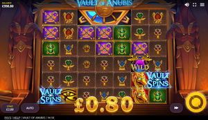 Vault of Anubis Slot Win