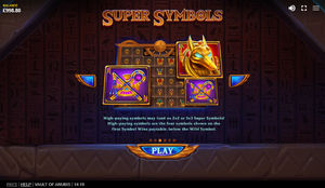 Vault of Anubis Slot Super Symbols