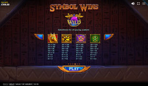 Vault of Anubis Slot Symbol Wins