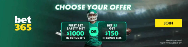 bet365 Bonus Code November 2023: Bet $5, Get $150 or $1,000 First Bet  Safety Net