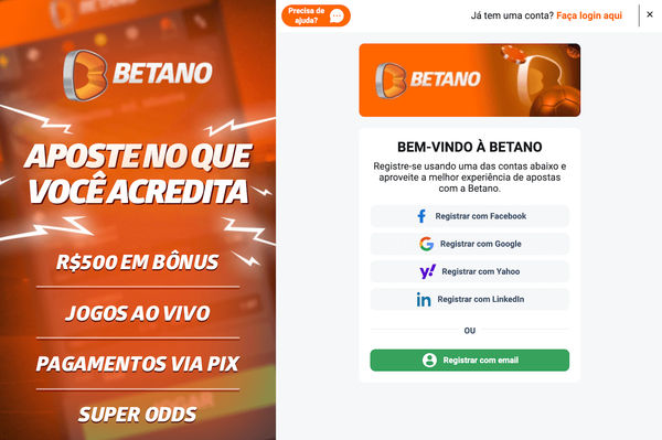 Betano site de apostas esportivas e cassino no Brasil