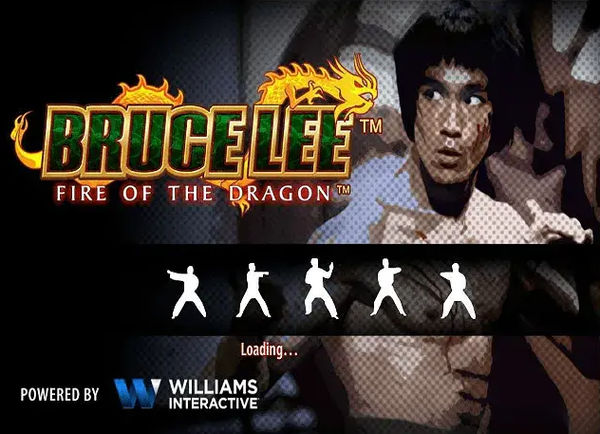 Bruce Lee Fire of the Dragon Slot Logo