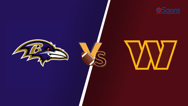 BALTIMORE RAVENS VS WASHINGTON COMMANDERS