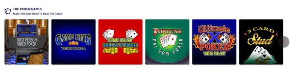 Party Casino Video Poker