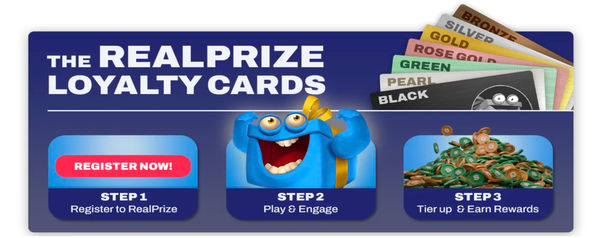 RealPrize VIP Loyalty Cards