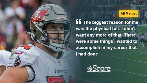 Buccaneers Pro Bowler Ali Marpet explains why he shockingly