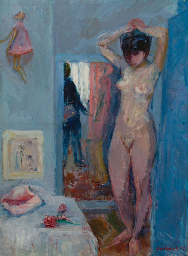, Huile sur toile, by Christian Caillard, 1977