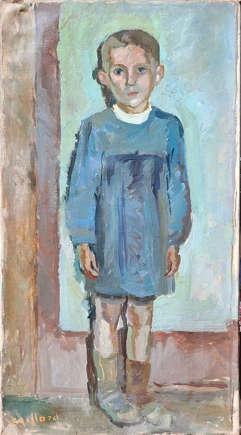 Portrait de Roger, Oil on canvas, by Christian Caillard, 1934