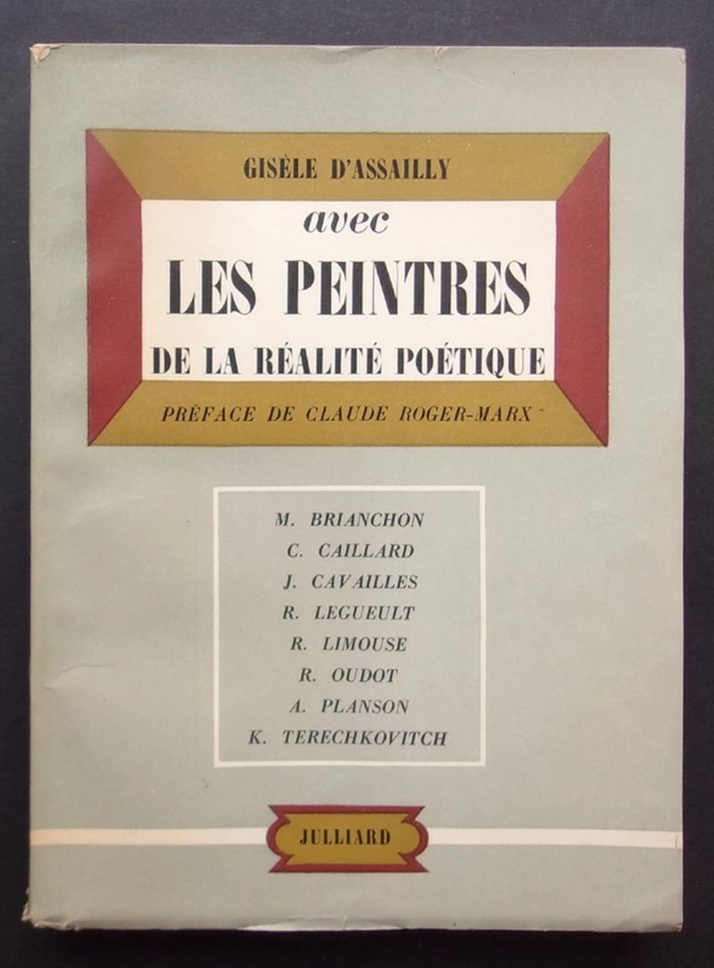 Christian Caillard bibliography — Avec les peintres de la réalité poétique