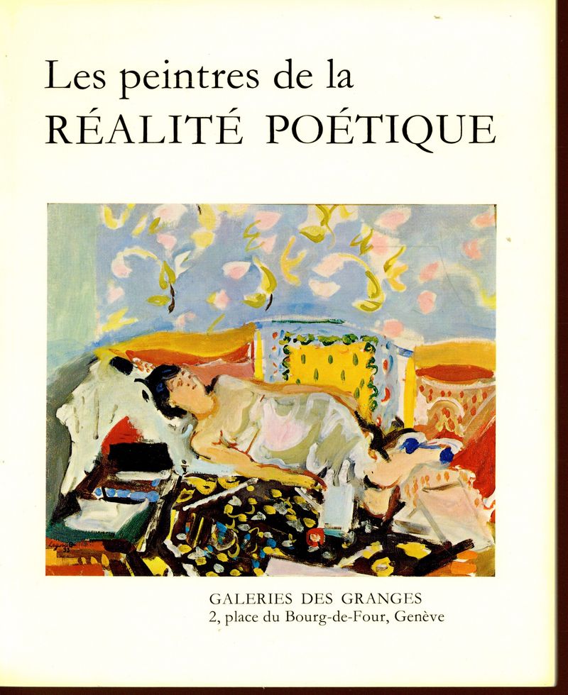 Christian Caillard bibliography — Les peintres de la réalité poétique