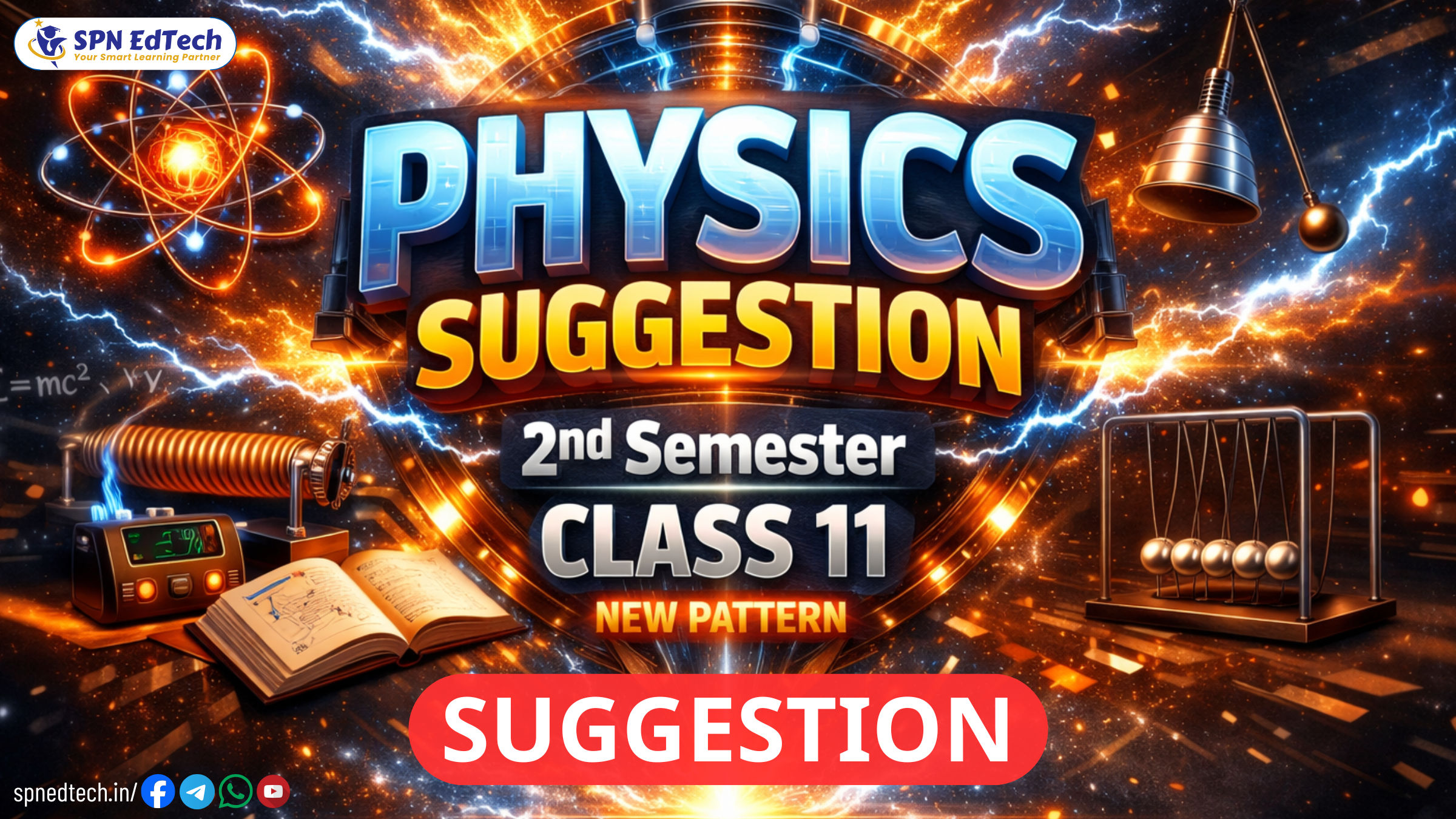 WBCHSE Class 11 Physics Suggestion 2026 Thumbnail