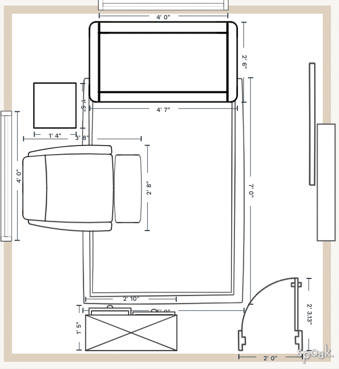 Nursery Plan designed by Madison Willard