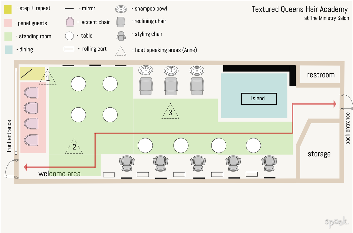 Bedroom + Bathroom Floor Plan designed by Tanai Chrishawn