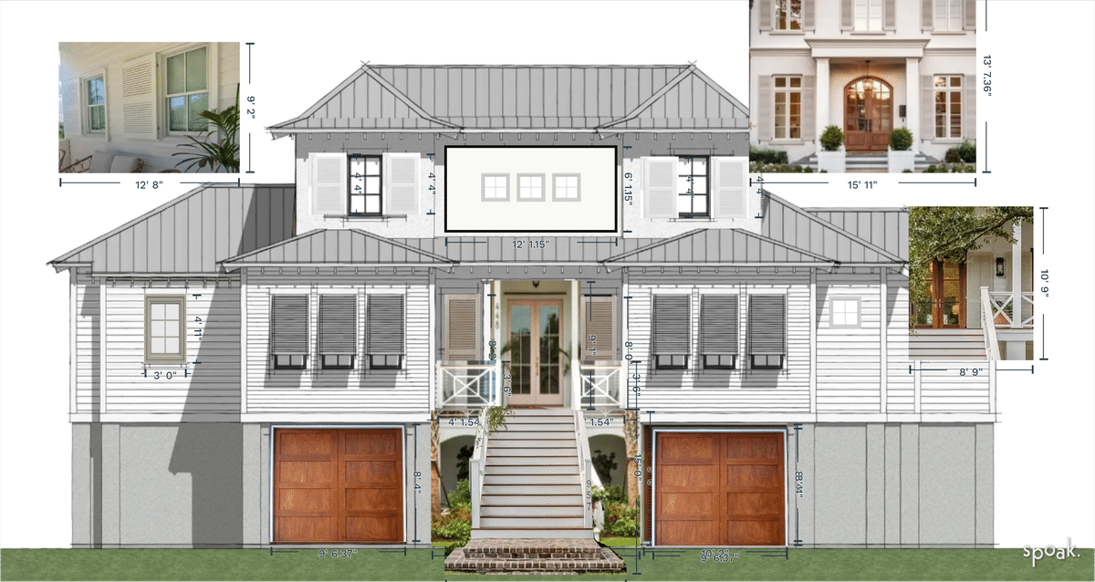 Two Story House Plan designed by mandy livingston
