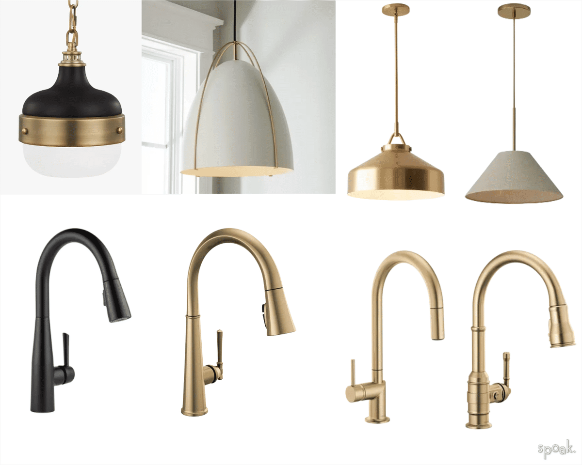 Lights& Faucets designed by Caitlin Grooms