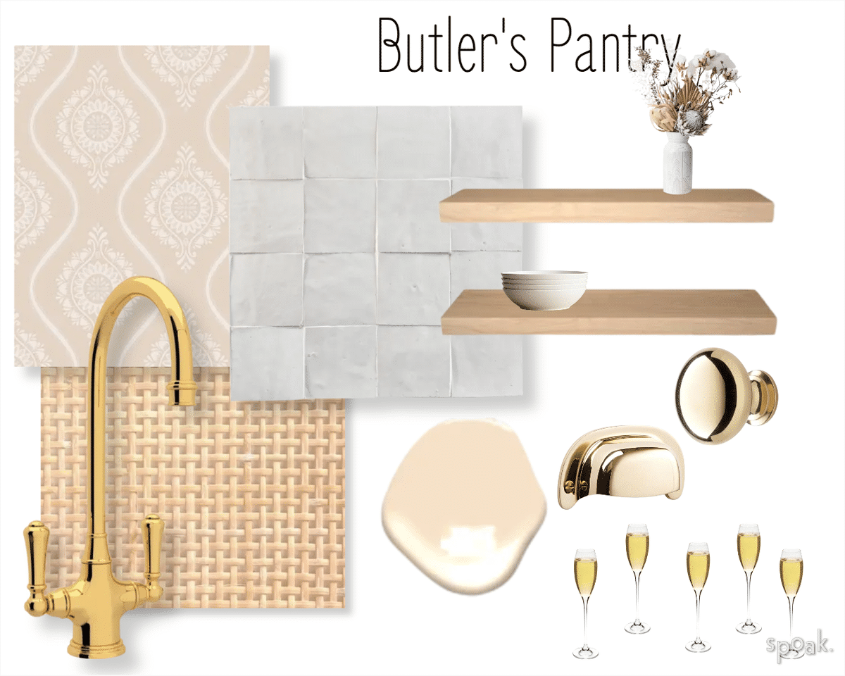 Butler's Pantry designed by Lisa Esposito