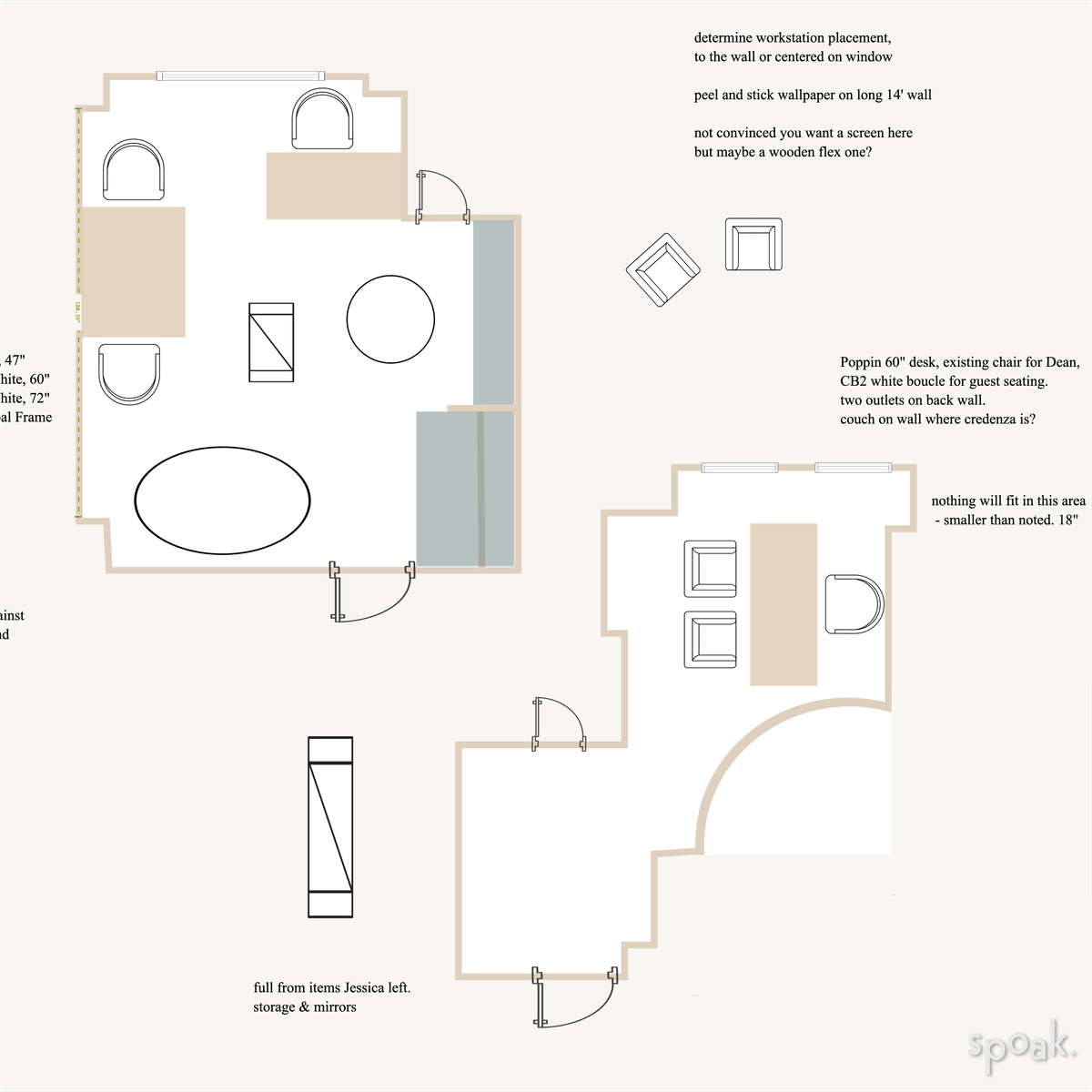 Library Layout designed by Diana Farberov