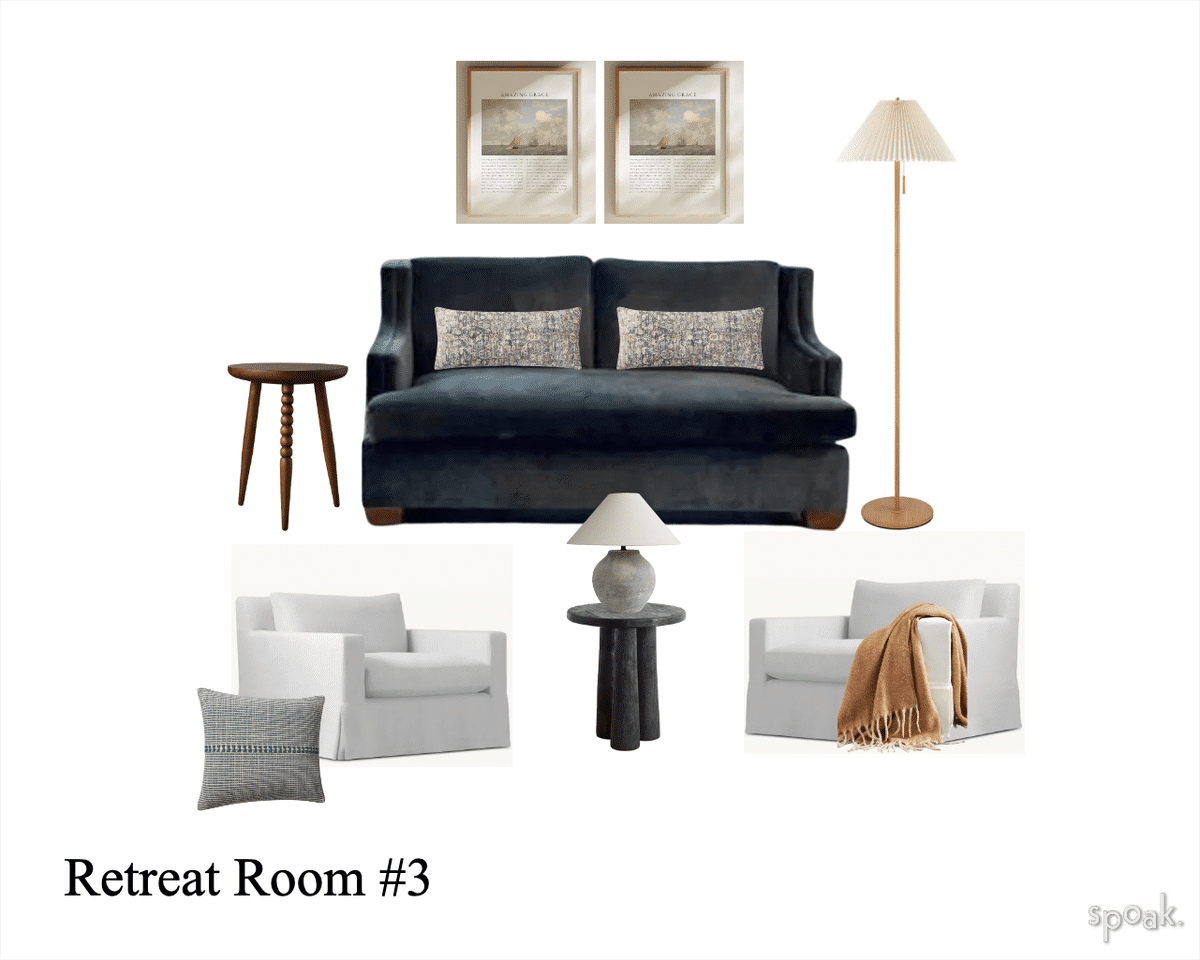 #3 SMALL RETREAT ROOM designed by Nicole Palser