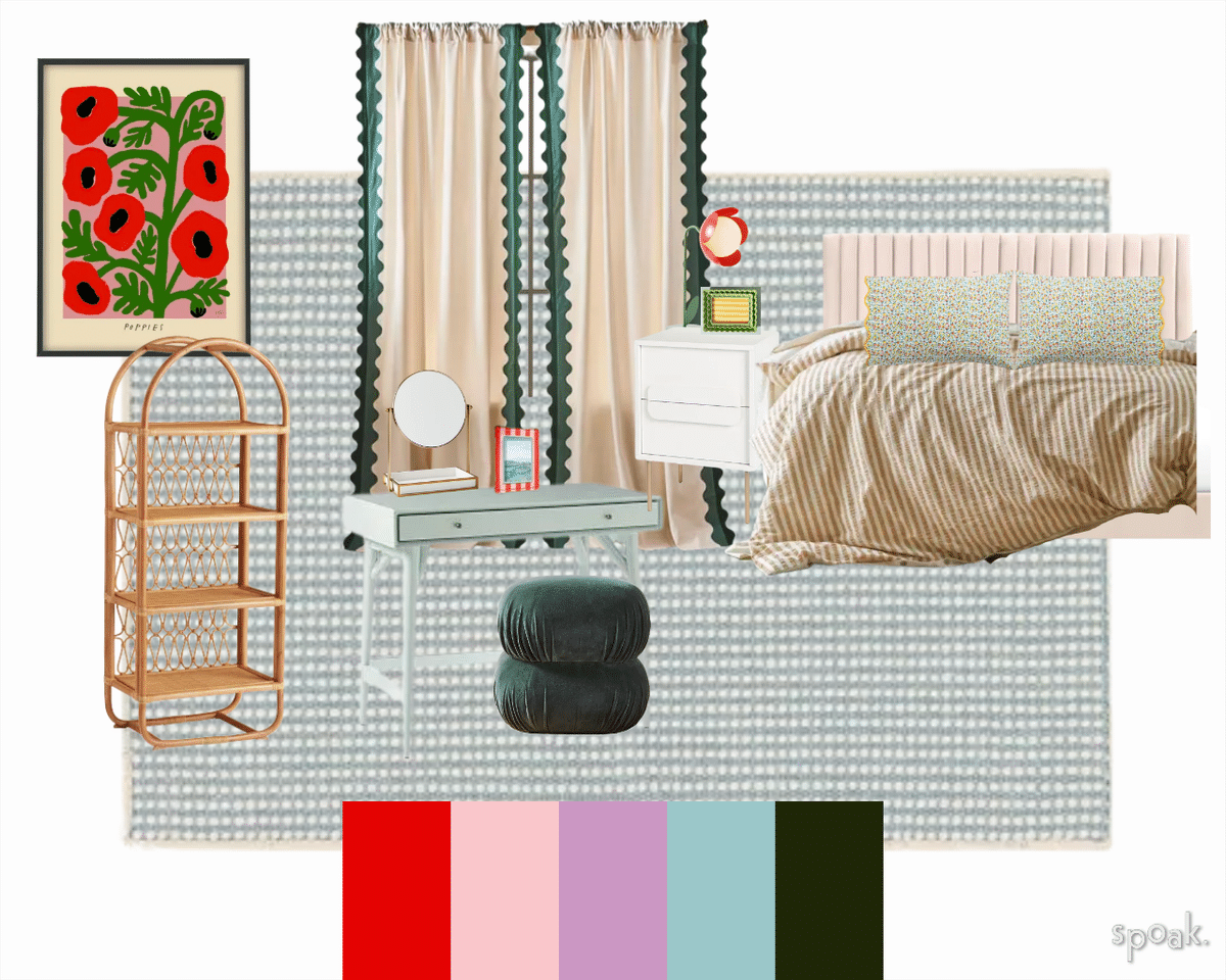 Bedroom Mood Board (copy) designed by Lisa Chaves