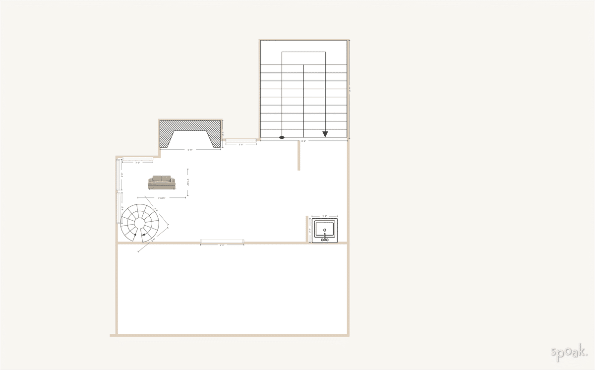 Large Kitchen Plan designed by Laura Hunt