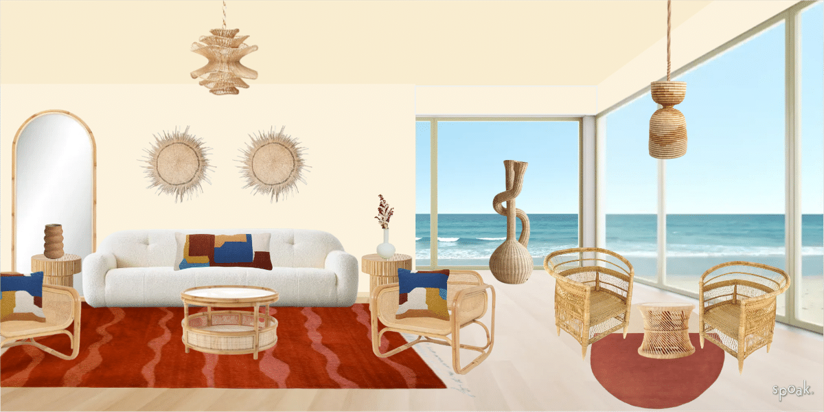 Living Room designed by Daniela Ulloa Villarreal