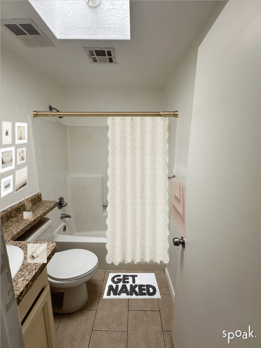 Bathroom designed by Ana Prieto