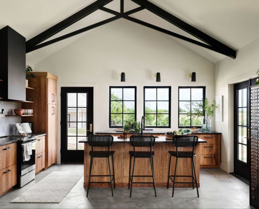 Modern Neutral Kitchen designed by Colette Peters