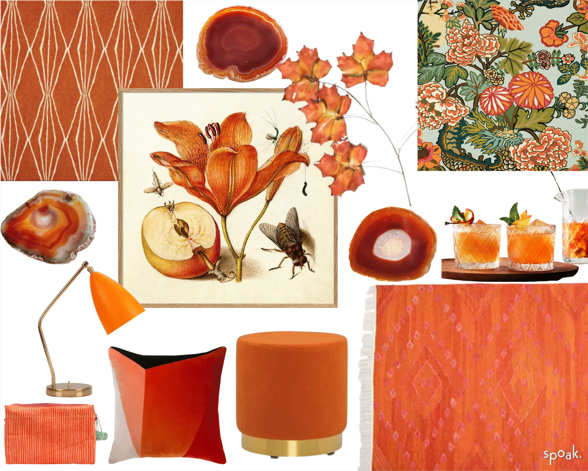 Orange Vibes designed by Samantha Rice