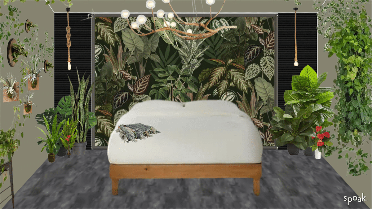 Jungle Bed designed by Sammy Oeser