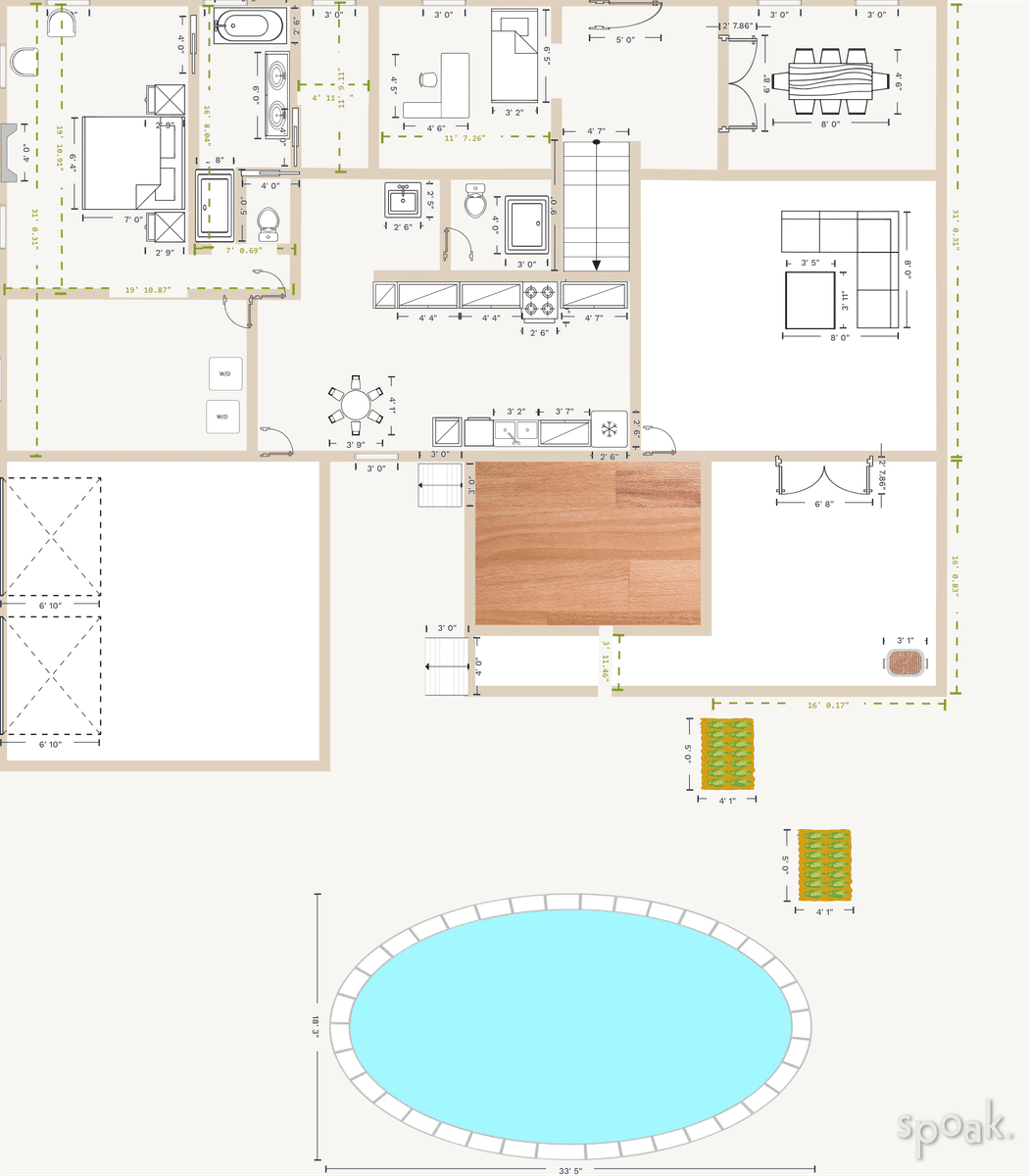 Single Story House Plan designed by Jack Handy