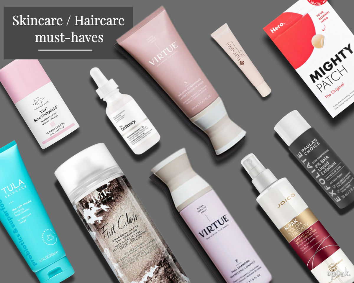 Skincare and haircare | Must haves designed by Kaci Chesser McCombs